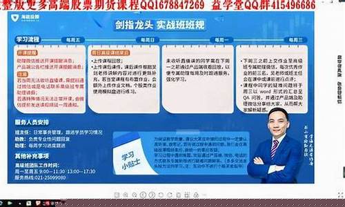 龙头股战法特训营(龙头战法股票交易体系)_https://www.xzdzcjx.com_北交所_第1张