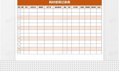 打印耗材清单明细表(耗材清单及价格表)_https://www.xzdzcjx.com_深交所_第1张