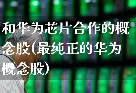和华为芯片合作的概念股(最纯正的华为概念股)_https://www.xzdzcjx.com_深交所_第1张