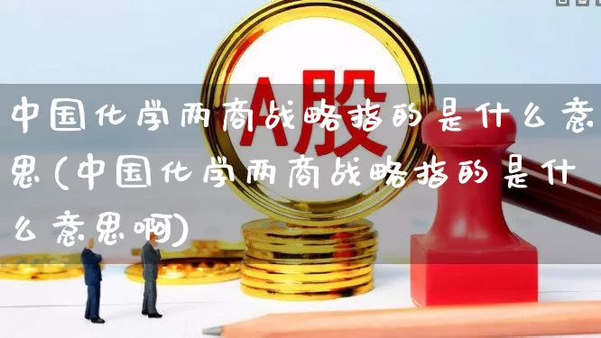 中国化学两商战略指的是什么意思(中国化学两商战略指的是什么意思啊)_https://www.xzdzcjx.com_创业板_第1张