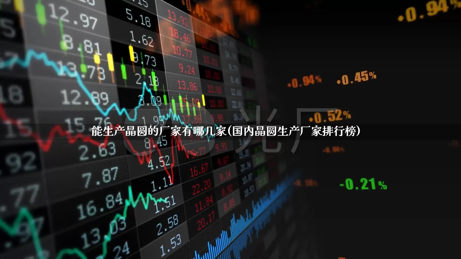 能生产晶圆的厂家有哪几家(国内晶圆生产厂家排行榜)_https://www.xzdzcjx.com_科创板_第1张