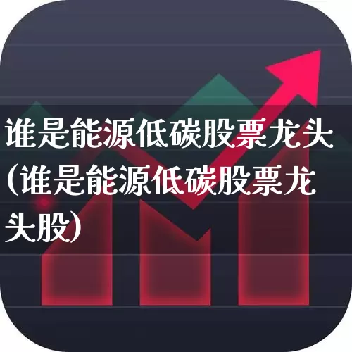 谁是能源低碳股票龙头(谁是能源低碳股票龙头股)_https://www.xzdzcjx.com_北交所_第1张