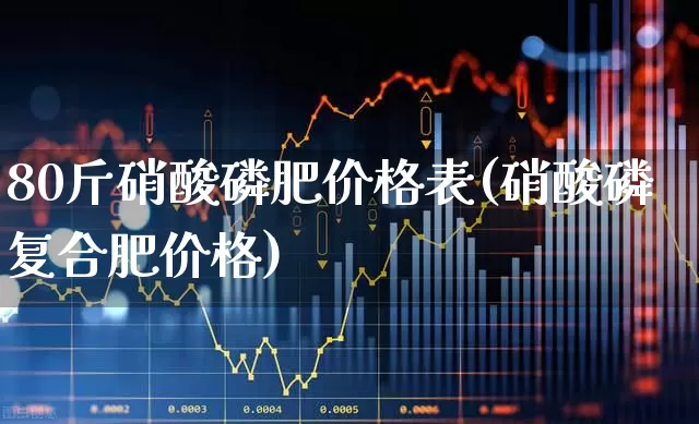 80斤硝酸磷肥价格表(硝酸磷复合肥价格)_https://www.xzdzcjx.com_上交所_第1张