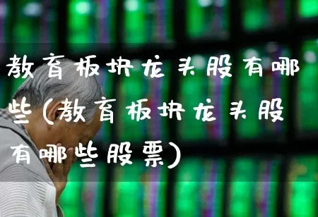 教育板块龙头股有哪些(教育板块龙头股有哪些股票)_https://www.xzdzcjx.com_上交所_第1张