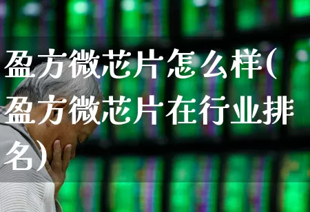 盈方微芯片怎么样(盈方微芯片在行业排名)_https://www.xzdzcjx.com_北交所_第1张
