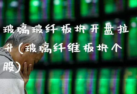 玻璃玻纤板块开盘拉升(玻璃纤维板块个股)_https://www.xzdzcjx.com_科创板_第1张