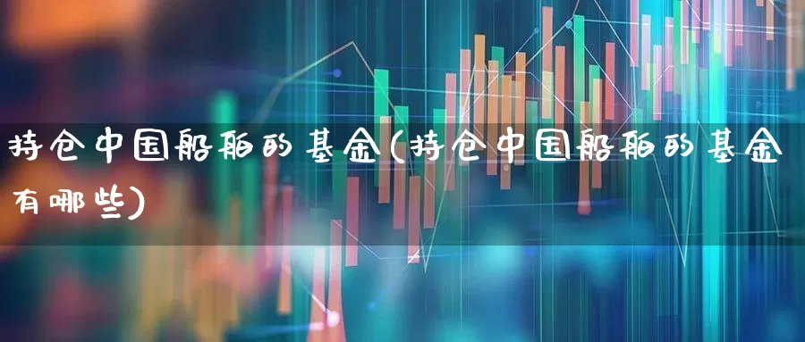 持仓中国船舶的基金(持仓中国船舶的基金有哪些)_https://www.xzdzcjx.com_科创板_第1张