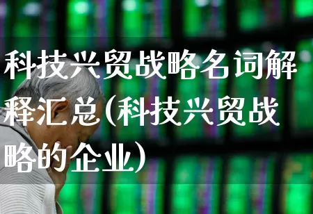科技兴贸战略名词解释汇总(科技兴贸战略的企业)_https://www.xzdzcjx.com_上交所_第1张