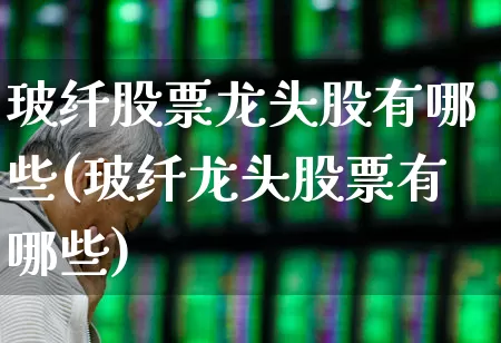 玻纤股票龙头股有哪些(玻纤龙头股票有哪些)_https://www.xzdzcjx.com_科创板_第1张