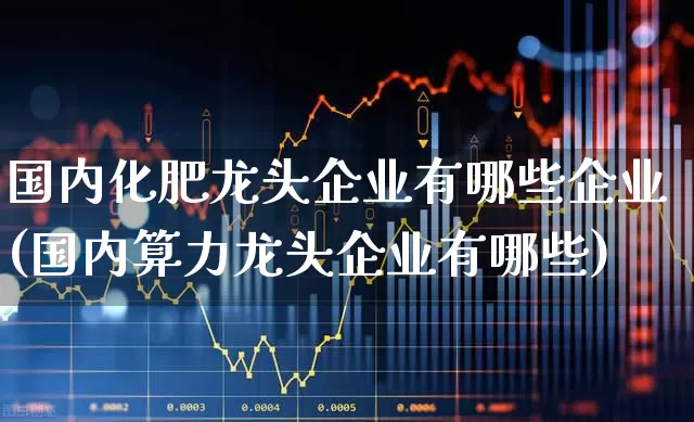 国内化肥龙头企业有哪些企业(国内算力龙头企业有哪些)_https://www.xzdzcjx.com_上交所_第1张