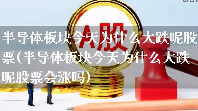 半导体板块今天为什么大跌呢股票(半导体板块今天为什么大跌呢股票会涨吗)_https://www.xzdzcjx.com_深交所_第1张