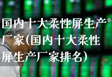 国内十大柔性屏生产厂家(国内十大柔性屏生产厂家排名)_https://www.xzdzcjx.com_科创板_第1张