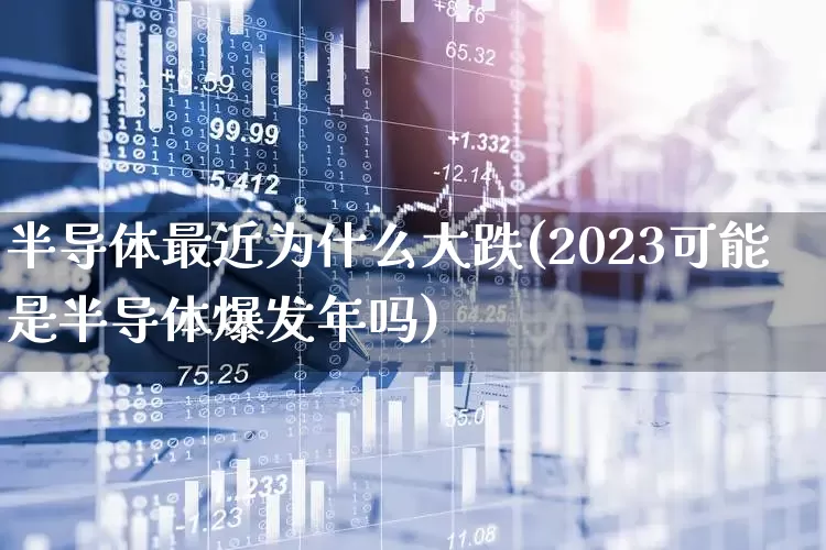 半导体最近为什么大跌(2023可能是半导体爆发年吗)_https://www.xzdzcjx.com_深交所_第1张