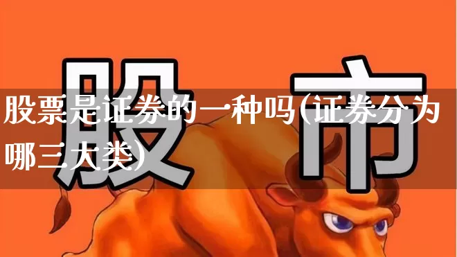 股票是证券的一种吗(证券分为哪三大类)_https://www.xzdzcjx.com_创业板_第1张