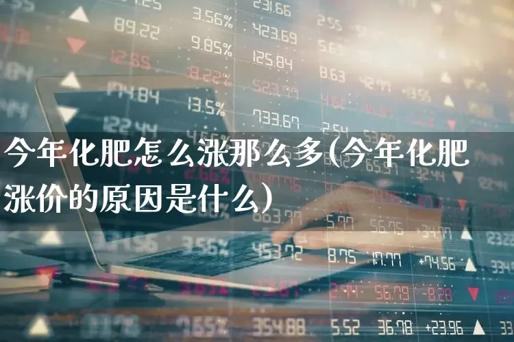 今年化肥怎么涨那么多(今年化肥涨价的原因是什么)_https://www.xzdzcjx.com_上交所_第1张