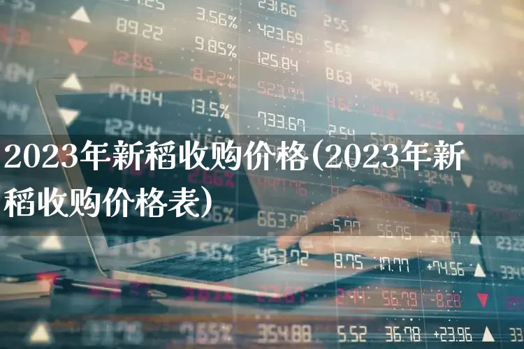 2023年新稻收购价格(2023年新稻收购价格表)_https://www.xzdzcjx.com_上交所_第1张