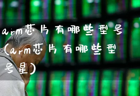 arm芯片有哪些型号(arm芯片有哪些型号星)_https://www.xzdzcjx.com_创业板_第1张