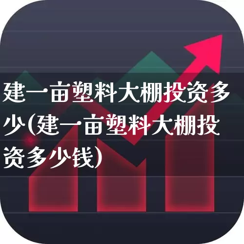 建一亩塑料大棚投资多少(建一亩塑料大棚投资多少钱)_https://www.xzdzcjx.com_北交所_第1张