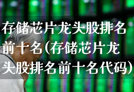 存储芯片龙头股排名前十名(存储芯片龙头股排名前十名代码)_https://www.xzdzcjx.com_深交所_第1张