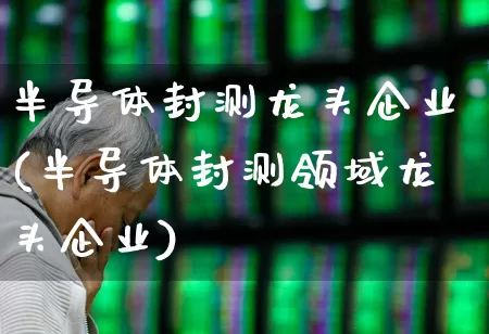 半导体封测龙头企业(半导体封测领域龙头企业)_https://www.xzdzcjx.com_北交所_第1张