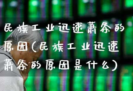 民族工业迅速萧条的原因(民族工业迅速萧条的原因是什么)_https://www.xzdzcjx.com_深交所_第1张