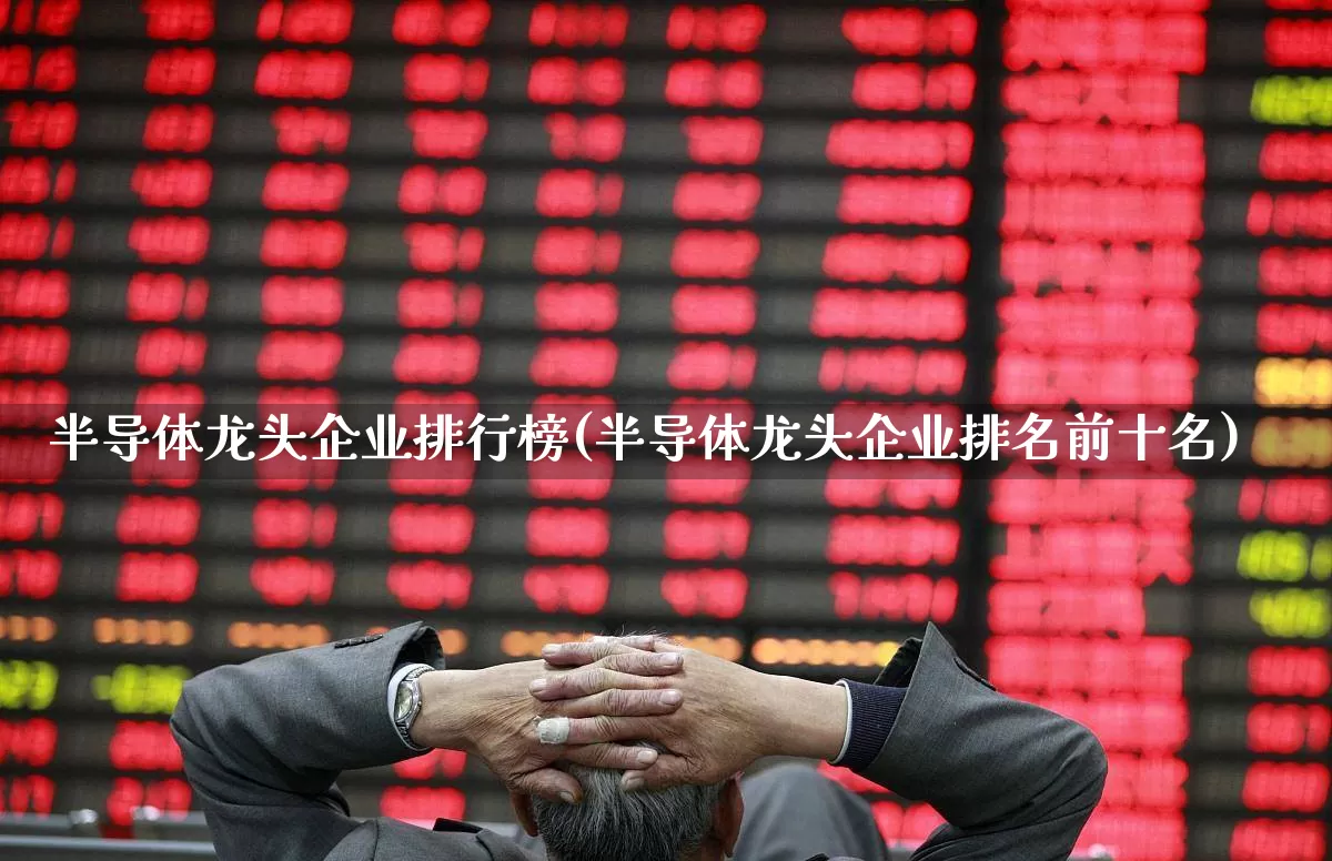 半导体龙头企业排行榜(半导体龙头企业排名前十名)_https://www.xzdzcjx.com_深交所_第1张