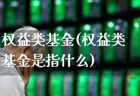 权益类基金(权益类基金是指什么)_https://www.xzdzcjx.com_科创板_第1张