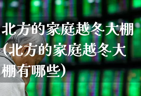 北方的家庭越冬大棚(北方的家庭越冬大棚有哪些)_https://www.xzdzcjx.com_上交所_第1张