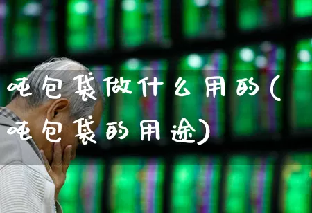 吨包袋做什么用的(吨包袋的用途)_https://www.xzdzcjx.com_上交所_第1张